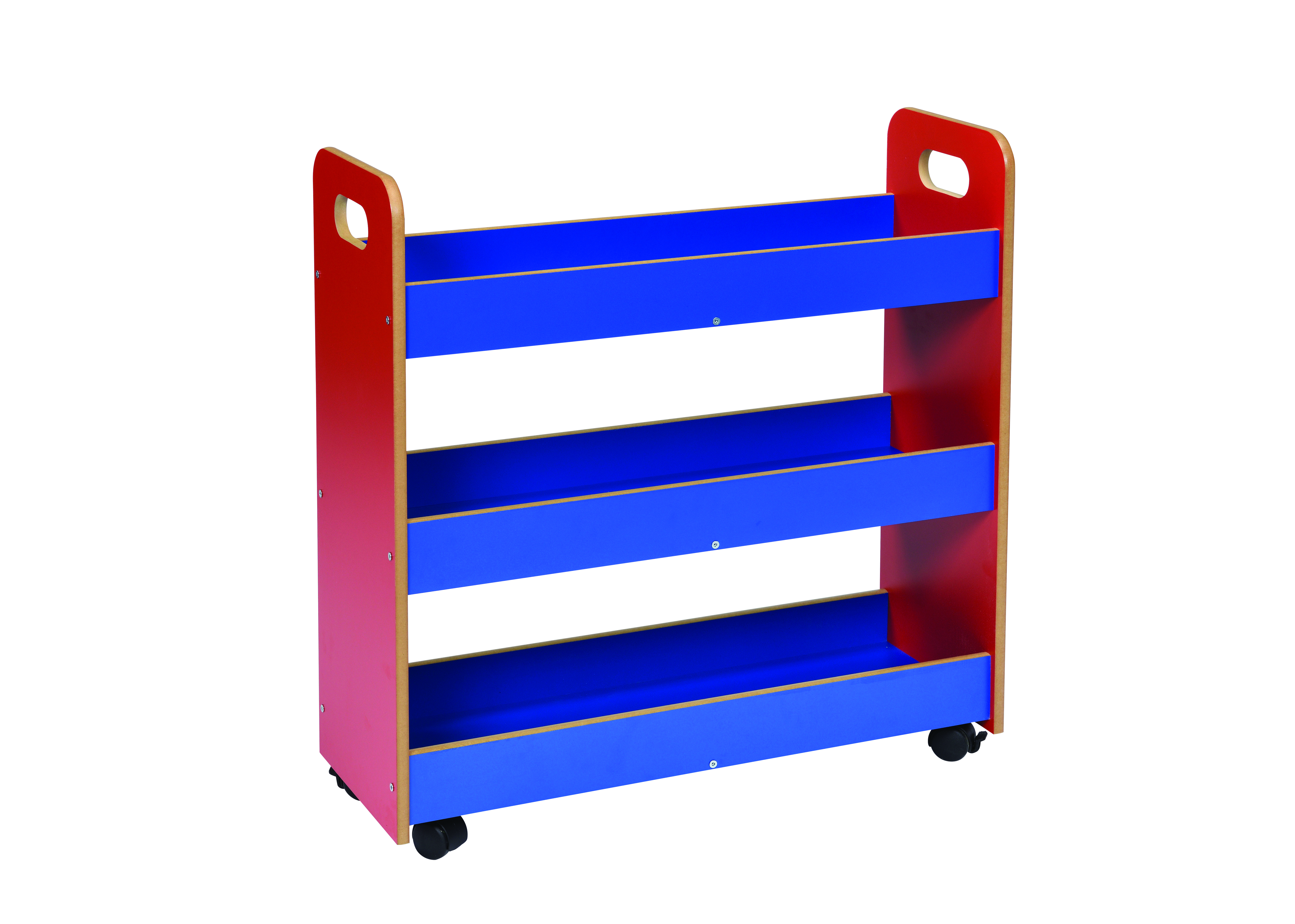 Lunch Box Trolley - Red-blue